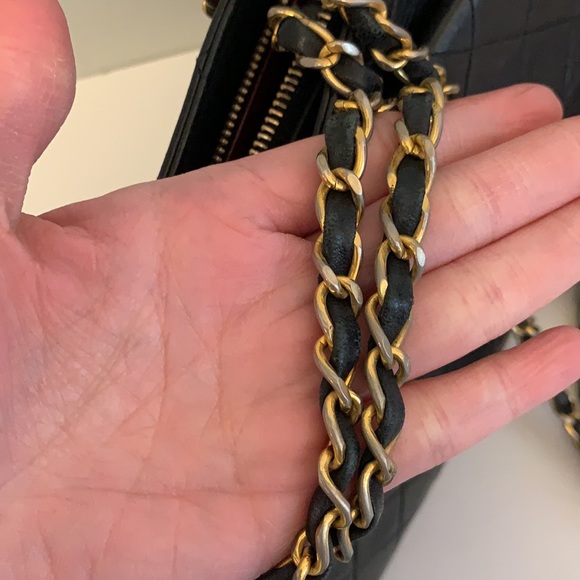 SOLD Chanel vintage shopping tote flap bag - Picture 12 of 12